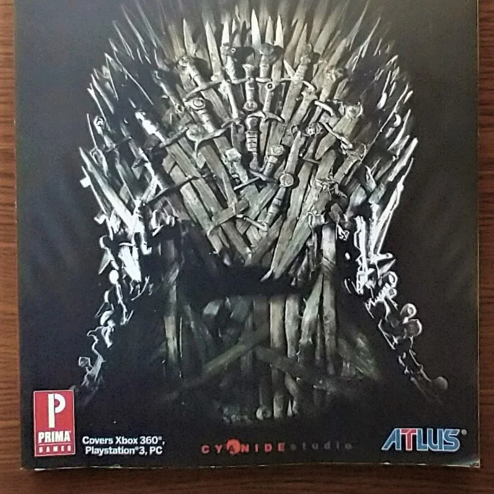 Game of Thrones Official Game Guide Prima Xbox 360 Playstation 3 New PC Searle